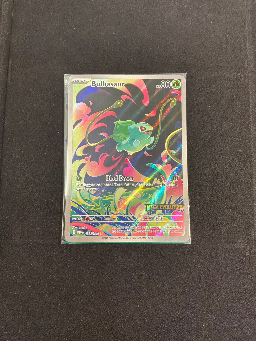 Bulbasaur 133/132 Stamped Promo