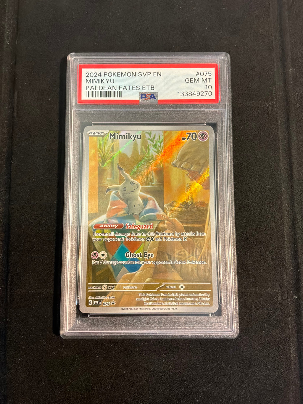 Mimikyu 75 PSA 10