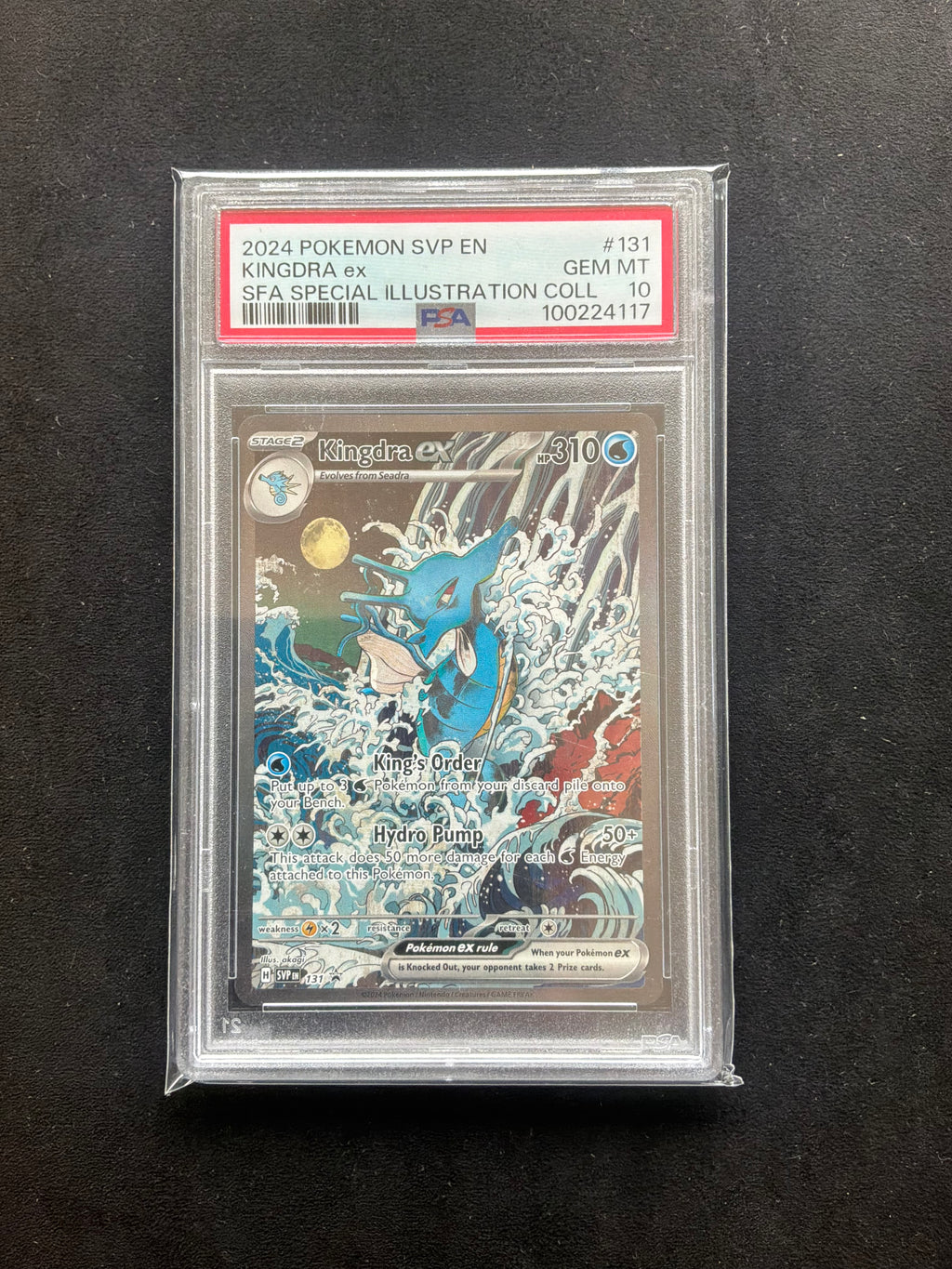 Kingdra ex 131 PSA 10