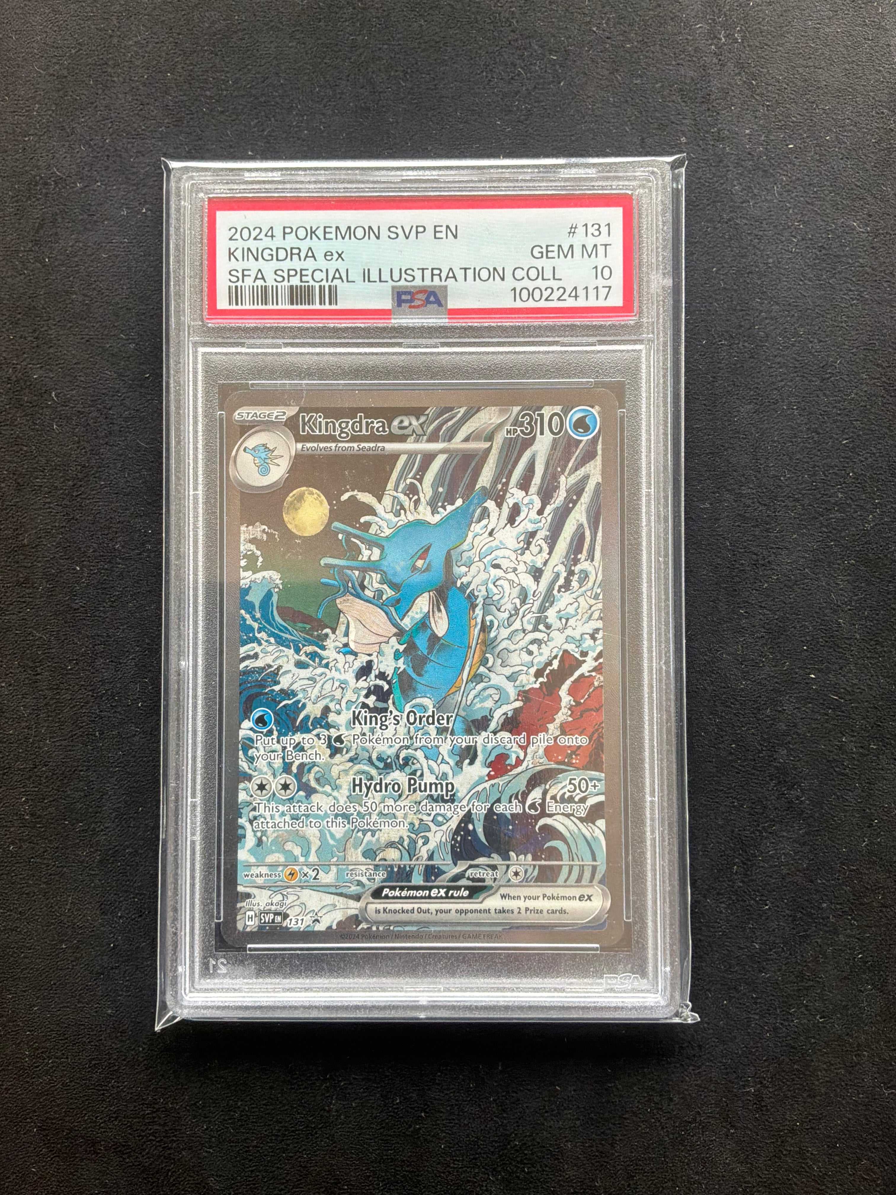 Kingdra ex 131 PSA 10