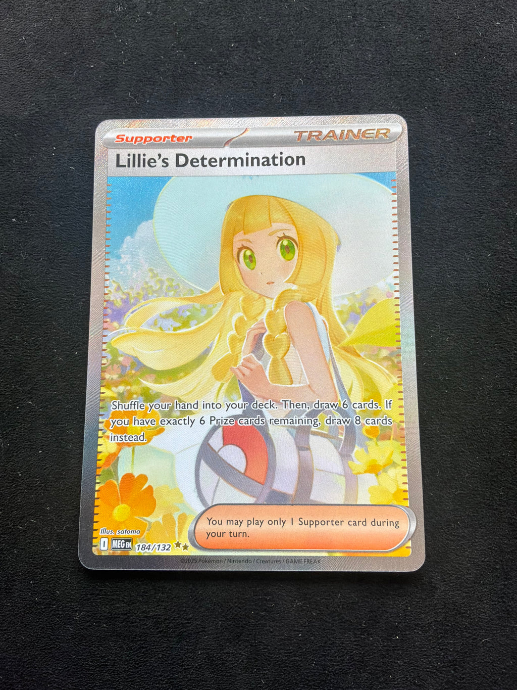 Lillie’s Determination 184/132