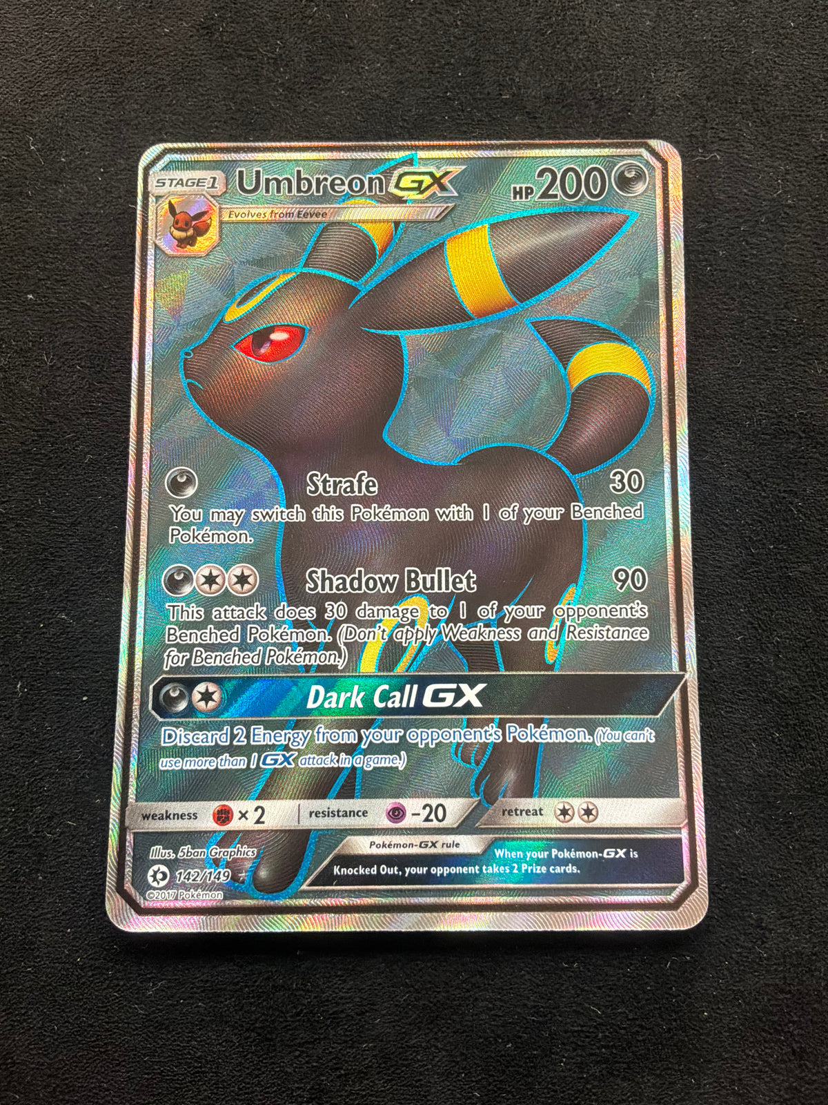 Umbreon gx 142/149