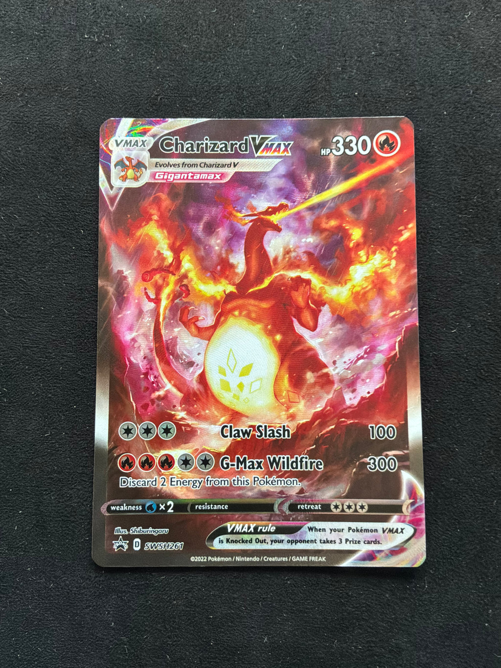 Charizard VMax SWSH261