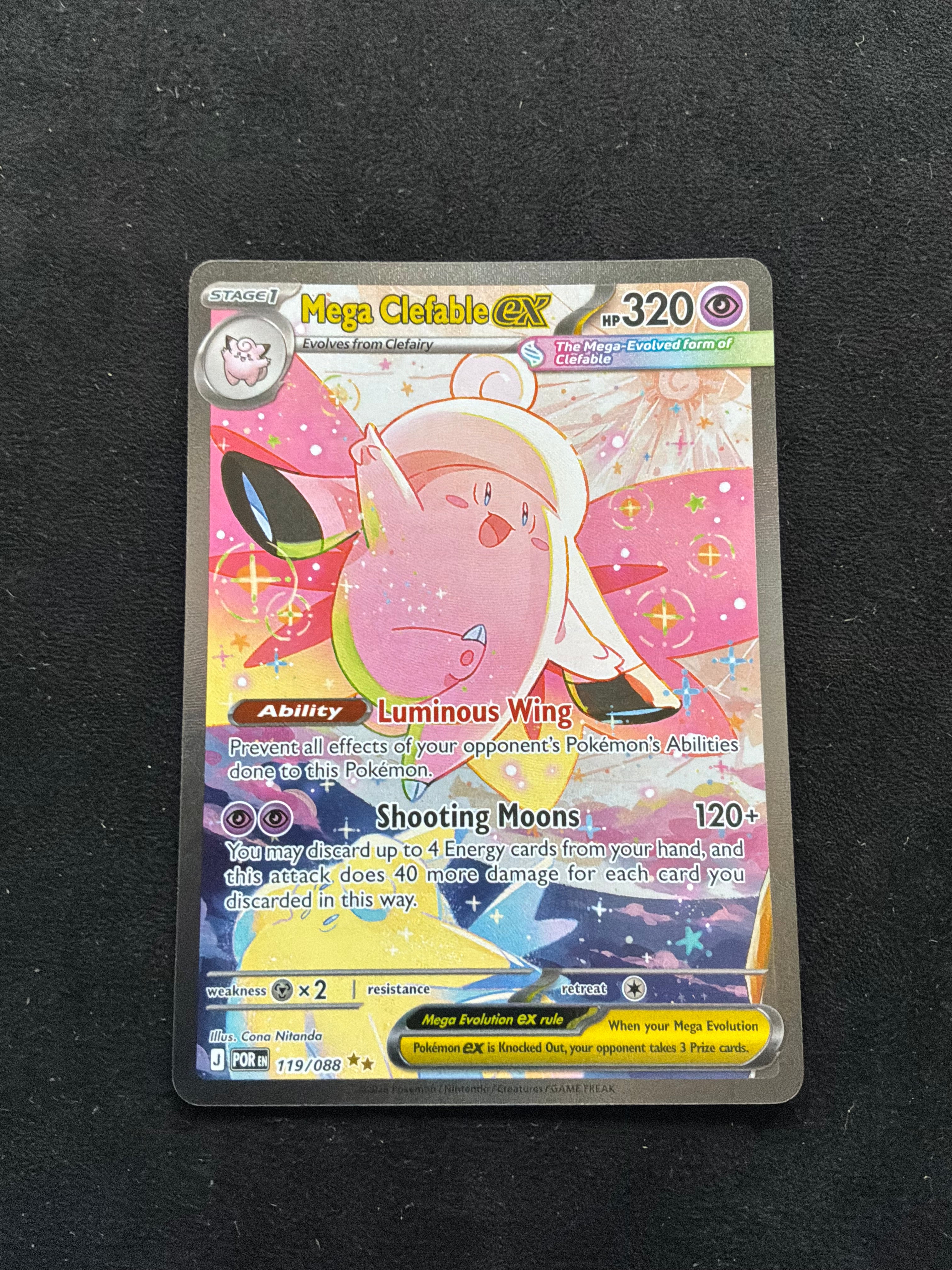 Clefable ex 119/088