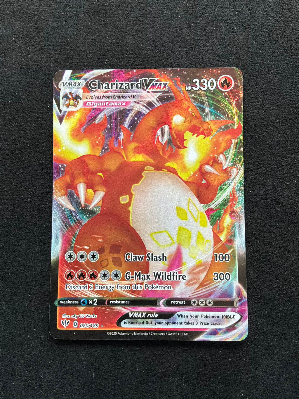 Charizard VMax 020/189