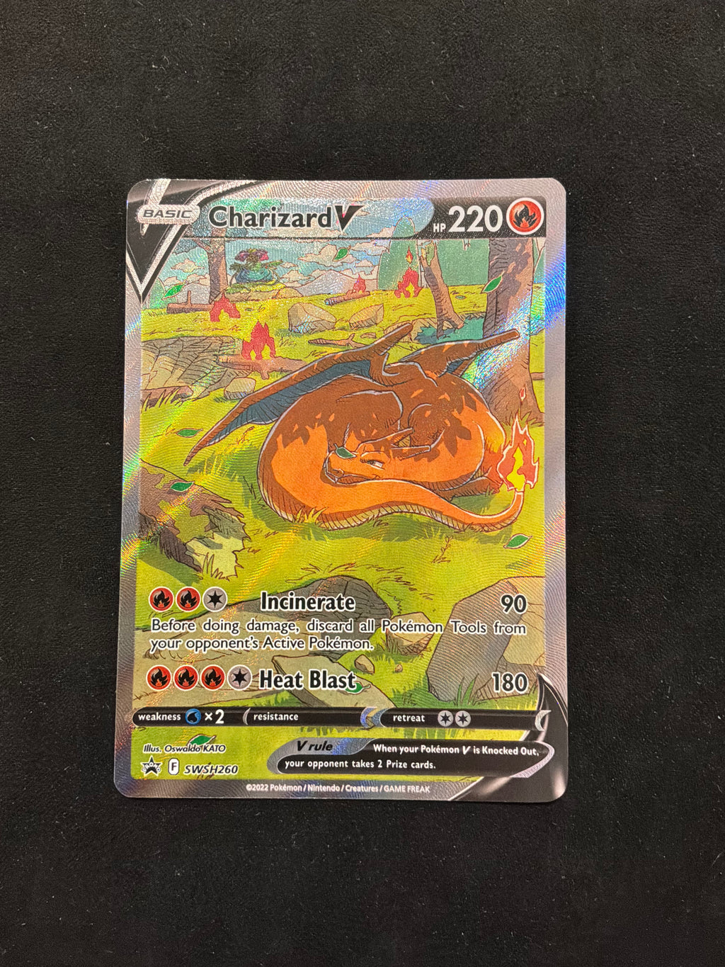 Charizard V SWSH260